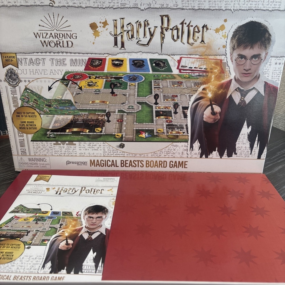 Harry Potter‎ Magical Beasts Board Game Wizarding World By Pressman NEW